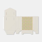 Modern Olive & Magenta Geometric Tribal Pattern フェイバーボックス (折り畳みなし)