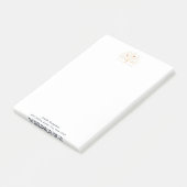 Modern Orange Birds in a Large Tree Illustration ポストイット (アングル)