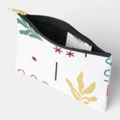 MODERN ORGANIC SHAPES アクセサリーポーチ (見開き)