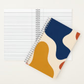 Modern Organic Shapes Journal ノートブック (内側)
