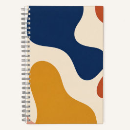 Modern Organic Shapes Journal ノートブック