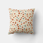 Modern Organic Terrazzo | Abstract Stone Mosaic クッション (裏面)