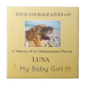 Modern Osteosarcoma Pet Tribute タイル (正面)