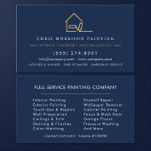 Modern Painter Painting Company Business Card 名刺