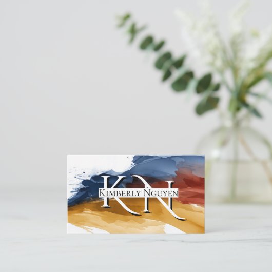 Modern Palette 名刺 (スタンド正面)