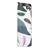 Modern Parrots Tropical Pattern  タンブラー (回転右)