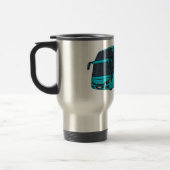 Modern passenger bus cartoon illustration  トラベルマグ (左)