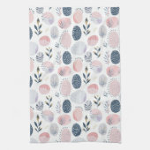Modern Pastel Easter Egg Kitchen Towels キッチンタオル (縦)