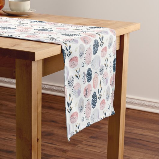 Modern Pastel Easter Egg  Table Runner ショートテーブルランナー (インサイチュ)