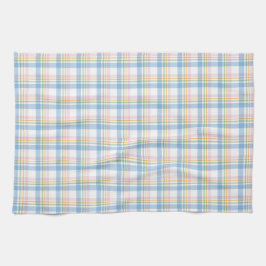 Modern Pastel Gingham キッチンタオル