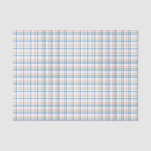 Modern Pastel Gingham  薄葉紙 (正面)
