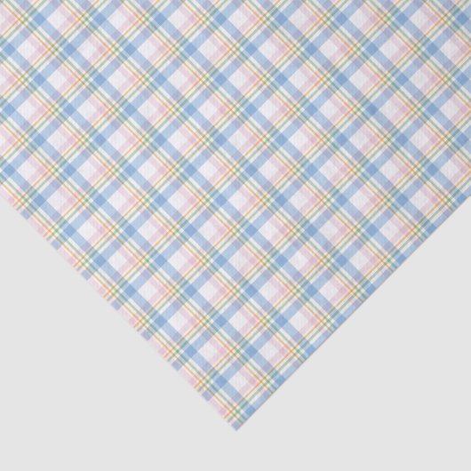 Modern Pastel Gingham  薄葉紙 (詳細)
