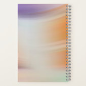 Modern Pastel Gradient Spiral Notebook ノートブック (裏面)