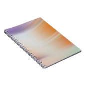 Modern Pastel Gradient Spiral Notebook ノートブック (右側)