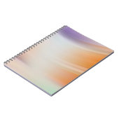 Modern Pastel Gradient Spiral Notebook ノートブック (左側)