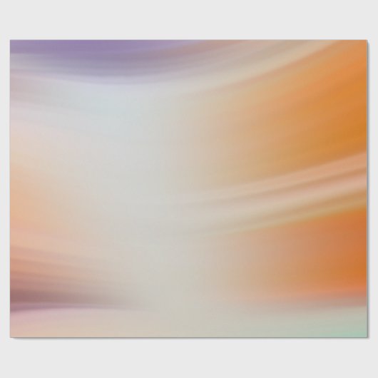 Modern Pastel Gradient Wrapping Paper ラッピングペーパー (フラット)