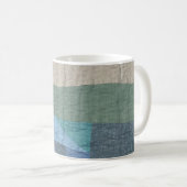 Modern Patchwork Quilt Mug コーヒーマグカップ (正面右)