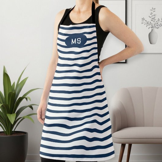 Modern Pattern Apron for Home Chefs エプロン