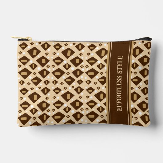 Modern patterned アクセサリーポーチ (正面)