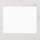 Modern Pearls & Prosecco Bridal Shower Advice Card (裏面)