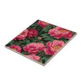 Modern Peonies Ceramic Tiles For Cozy Interiors タイル (側面)