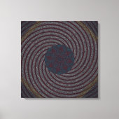 Modern Persian Carpet Pattern Design  キャンバスプリント (正面)