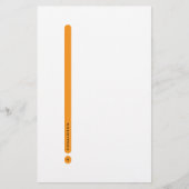 Modern Personal Stationery | Side Margin 便箋 (正面)