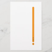 Modern Personal Stationery | Side Margin 便箋 (裏面)