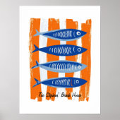 Modern Personalized Beach House ポスター (正面)