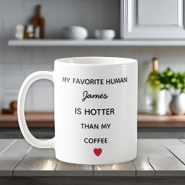 Modern Personalized Favorite Human Coffee Mug コーヒーマグカップ