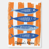 Modern Personalized Fish Kitchen  マグネット (正面)