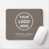 Modern Personalized Logo Business Corporate マウスパッド (マウス)