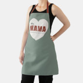 Modern Personalized Mama Heart Apron エプロン (インサイチュ)