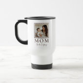 Modern Personalized Mom Photo Travel Mug トラベルマグ (左)