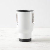 Modern Personalized Mom Photo Travel Mug トラベルマグ (中央)