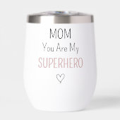 Modern Personalized Mom Superhero Photo Collage (正面)