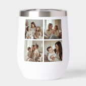 Modern Personalized Mom Superhero Photo Collage (背面)