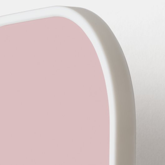 Modern Personalized Monogram Script ピックルボールラケット (左詳細)