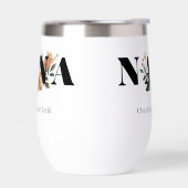 Modern Personalized Nana Floral Gift (左面)