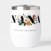 Modern Personalized Nana Floral Gift (正面)