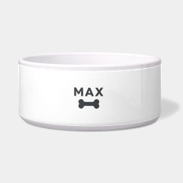 Modern Personalized Pet Bowl ボウル