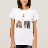 Modern Personalized Photo Gift for Mom Tシャツ (正面)