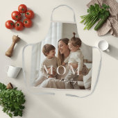Modern Personalized Photo MOM Apron エプロン