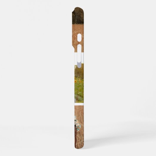 Modern Personalized Six Photo Collage  iPhoneケース (左側面)