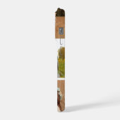 Modern Personalized Six Photo Collage  iPhoneケース (左側面)