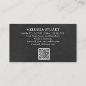 Modern Personalized Uber Driver  名刺 (裏面)