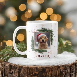 Modern Pet Christmas – Personalized Holiday Gift コーヒーマグカップ
