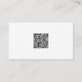 Modern Pharmacy Doctor Business Card with QR Code 名刺 (裏面)