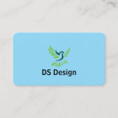 Modern Phoenix Logo Business Card 名刺 (正面)