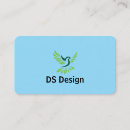 Modern Phoenix Logo Business Card 名刺